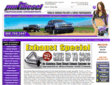 Tablet Screenshot of pmtdiesel.com